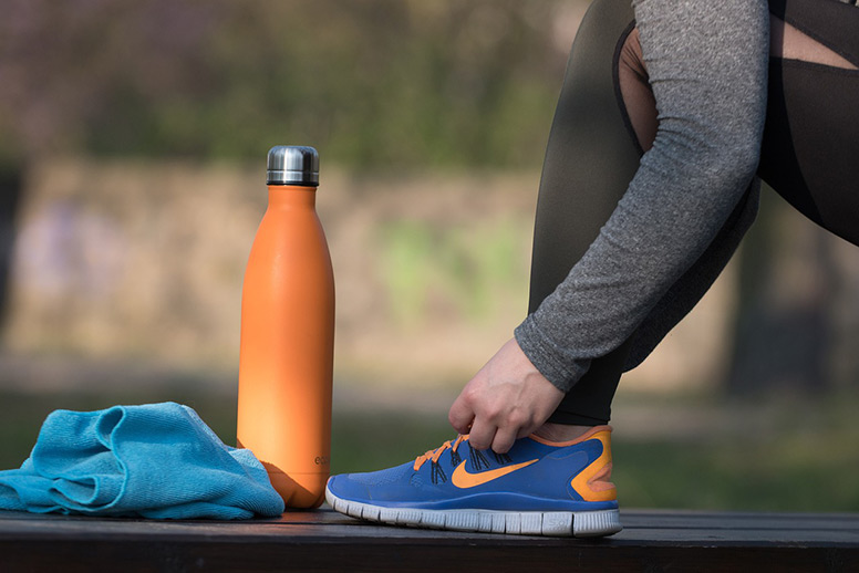Hydration while running in London